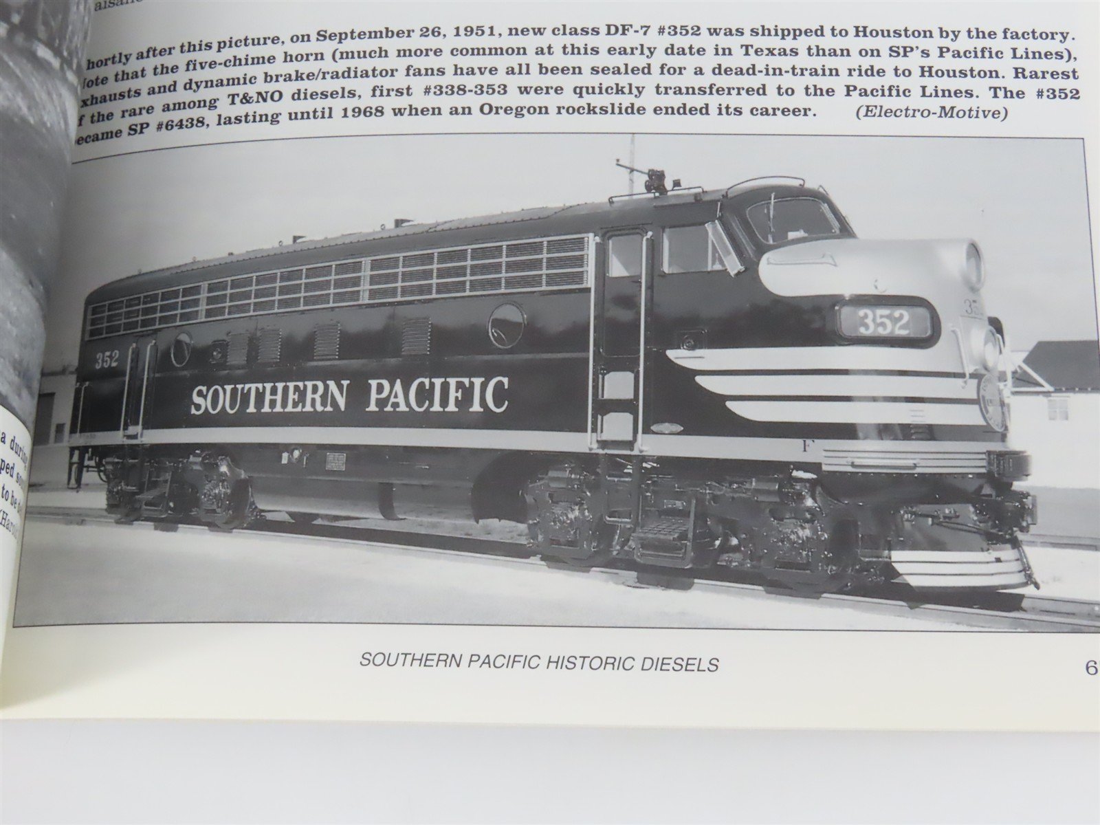 Southern Pacific Historic Diesels Vol. 6 by Joseph A. Strapac Â©1999 SC Book