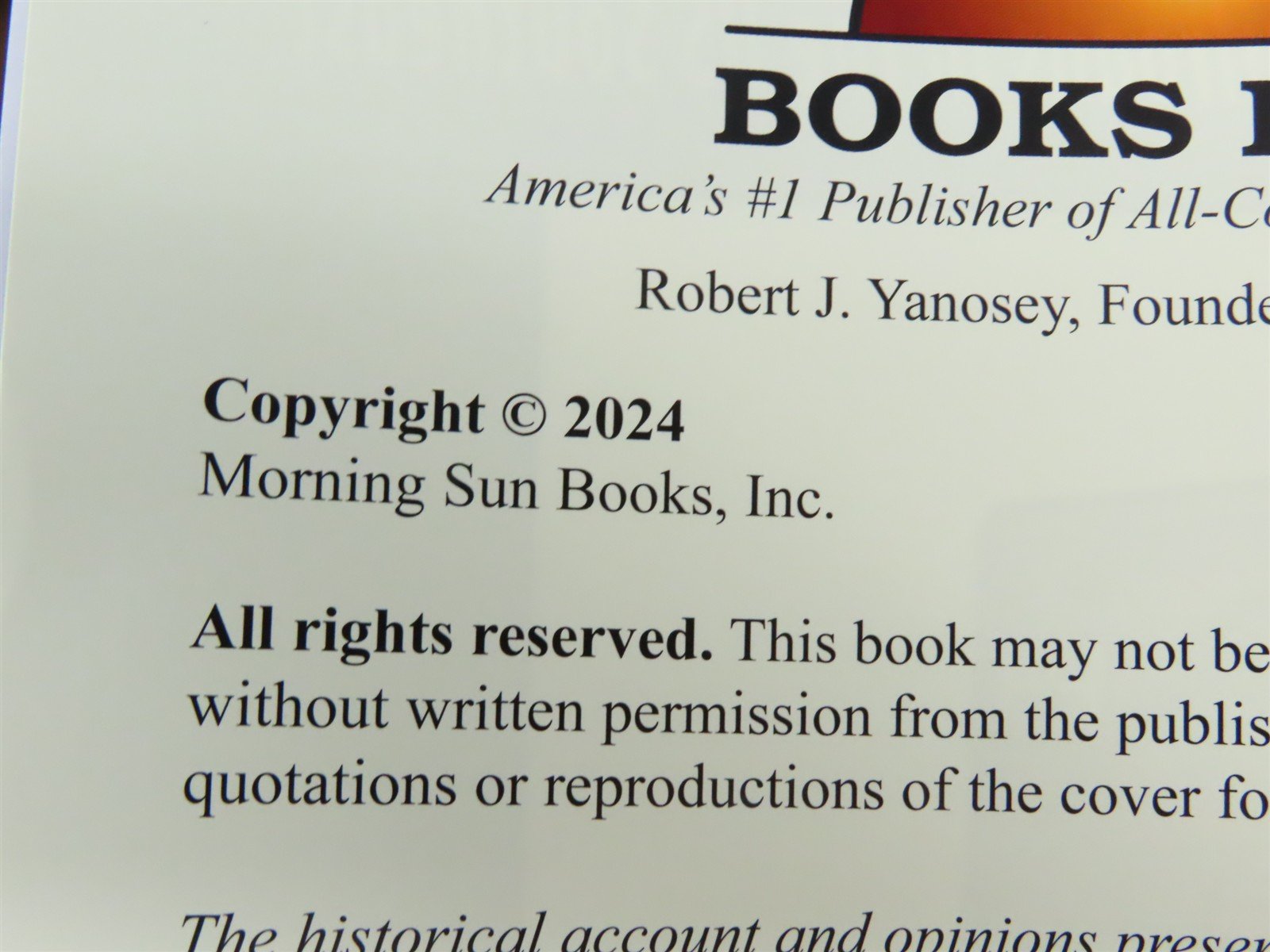 Morning Sun: Southeast Railroad Equipment by Robert J. Yanosey Â©2024 SC Book