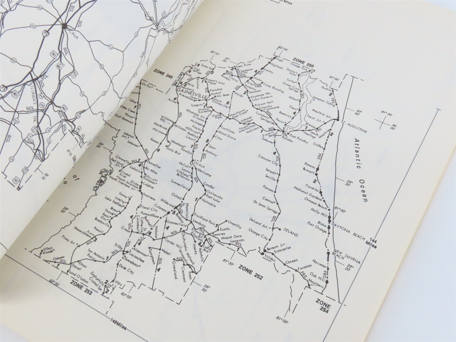 Railroad Maps - The South by MAC Â©1980 SC Book