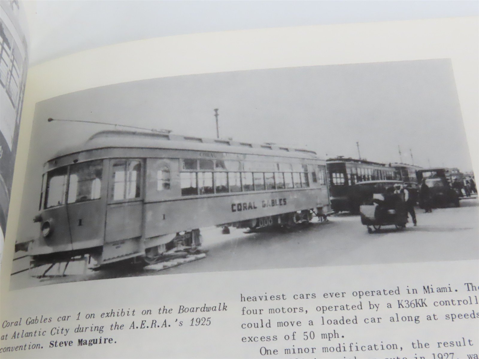 Biscayne Bay Trolleys by Edward Ridolph Â©1981 SC Booklet