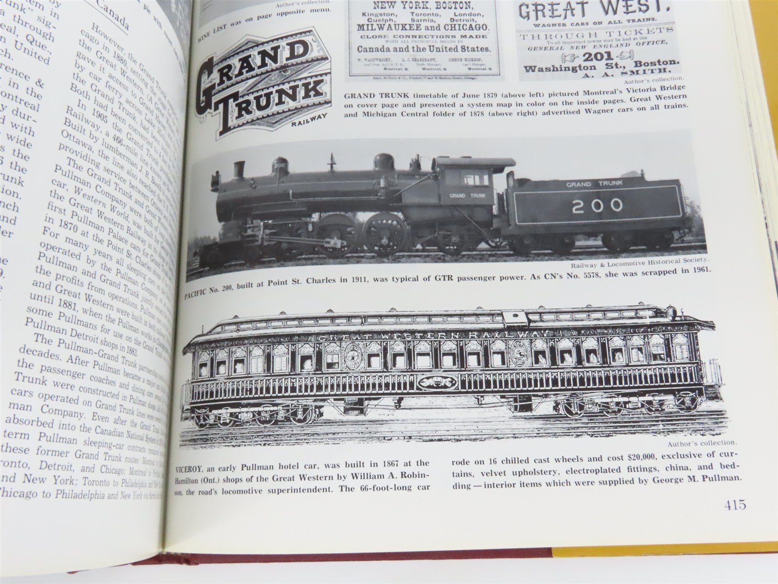 More Classic Trains by Arthur D. Dubin Â©1990 HC Book