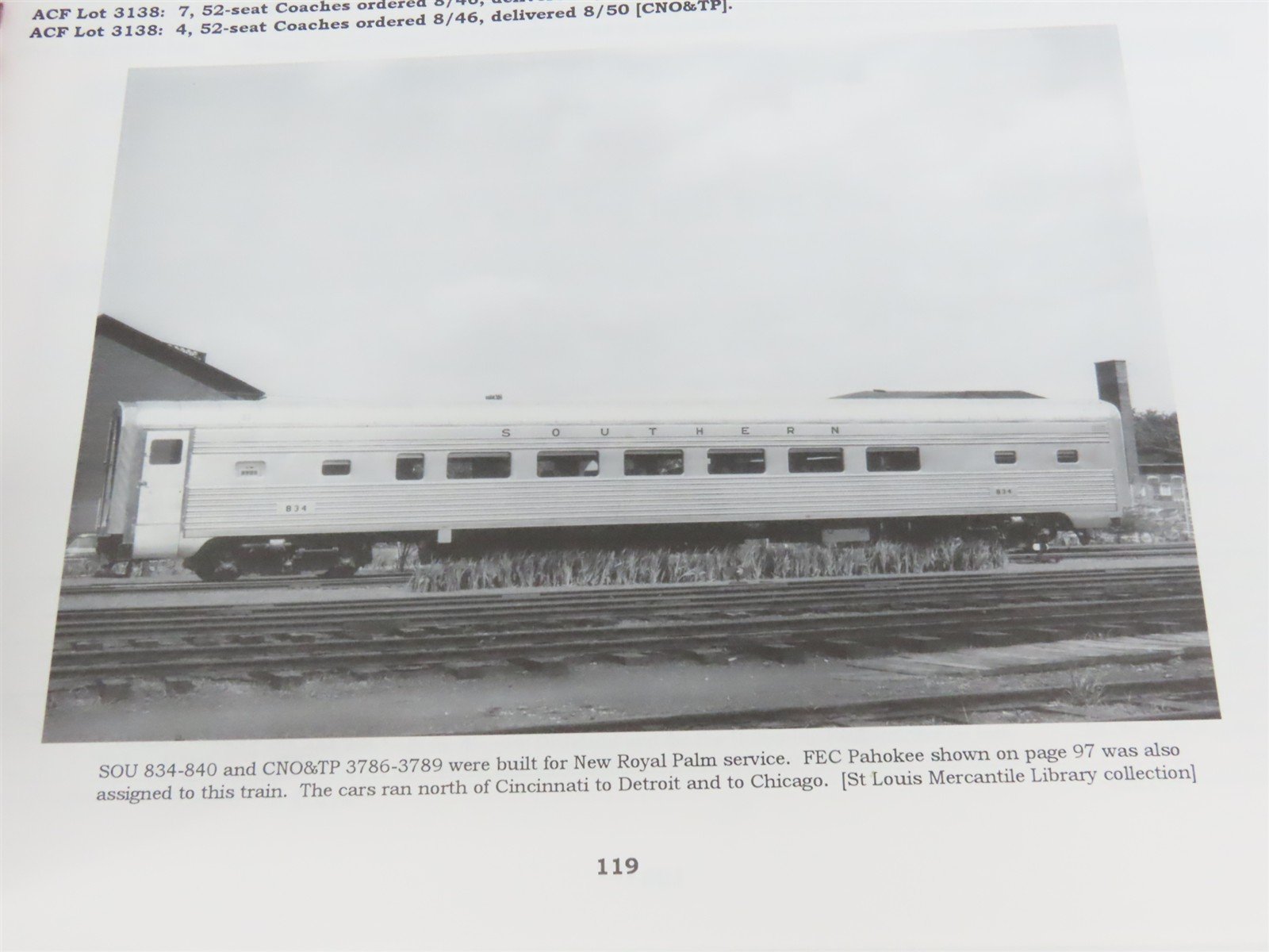The Passenger Car Library Vol. 6: Southeastern Railroads by Randall Â©2002
