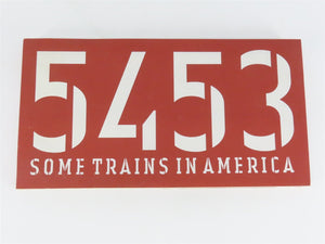 5453: Some Trains in America by Andrew Cross Â©2002 HC Book