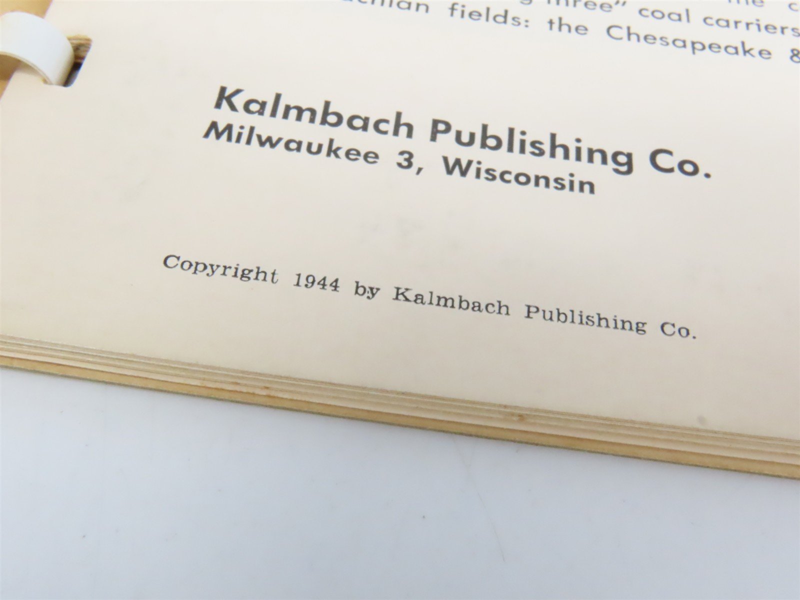 TRAINS Album of Railroad Photographs Book 5: Southern Railroads Â©1944