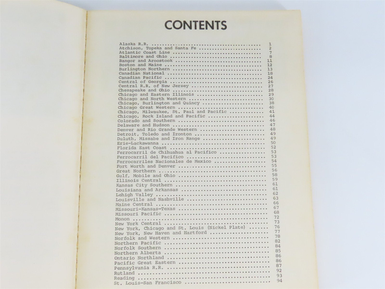 Diesel Locomotive Rosters - The Railroad Magazine Series Â©1973 SC Book