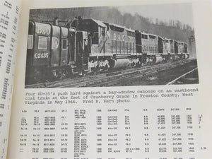 Diesel Locomotive Rosters - The Railroad Magazine Series Â©1973 SC Book