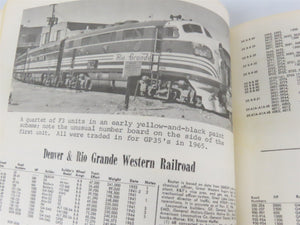 Diesel Locomotive Rosters - The Railroad Magazine Series Â©1973 SC Book