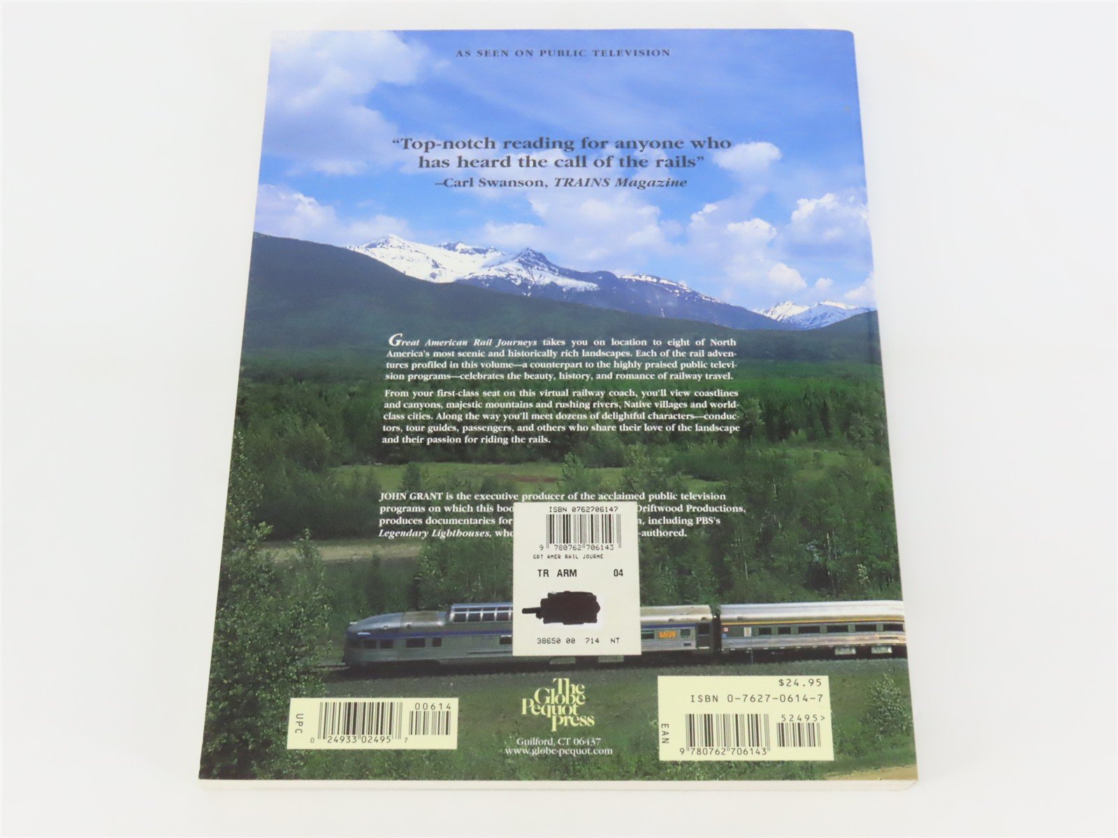 Great American Rail Journeys by John Grant Â©2000 SC Book