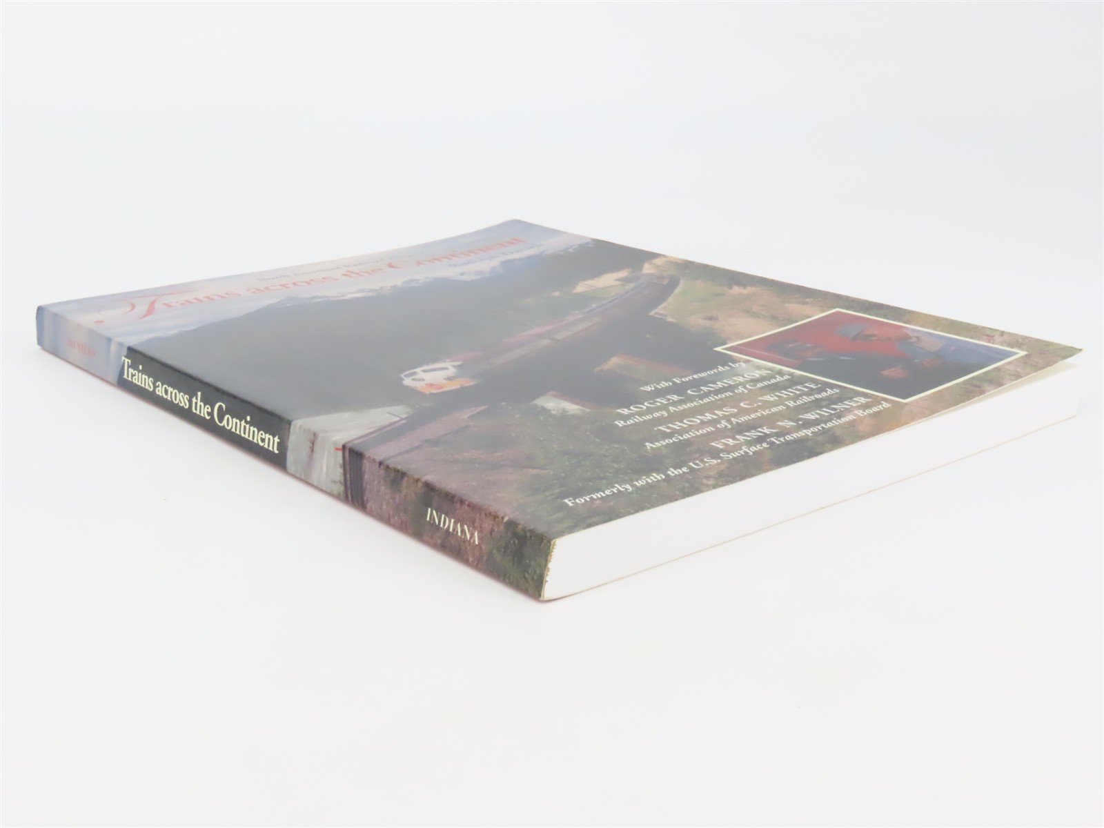 Trains Across the Continent by Rudolph Daniels Â©2000 2nd Edition SC Book