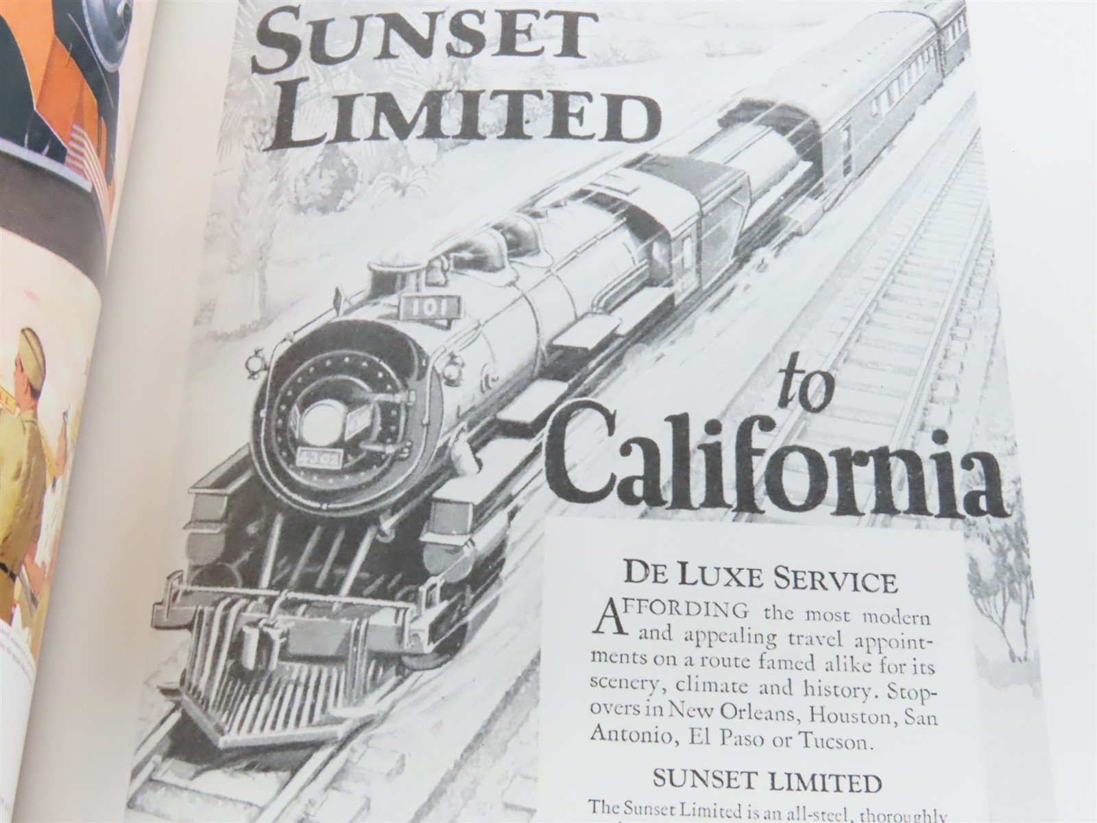 Classic Railroad Advertising Riding the Rails Again by Tad Burness Â©2001 HC Book