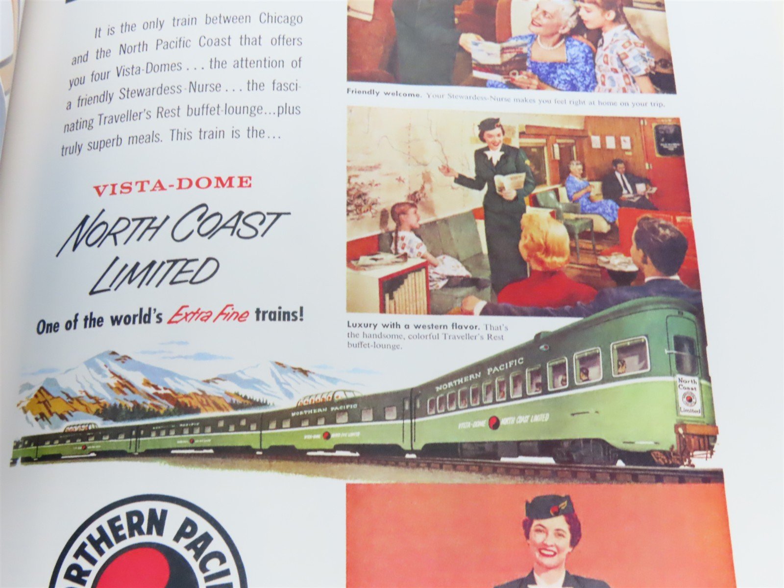 Classic Railroad Advertising Riding the Rails Again by Tad Burness Â©2001 HC Book