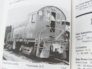 Comprehensive Guide to Industrial Locomotives by Jay Reed Â©1998 2nd Edition