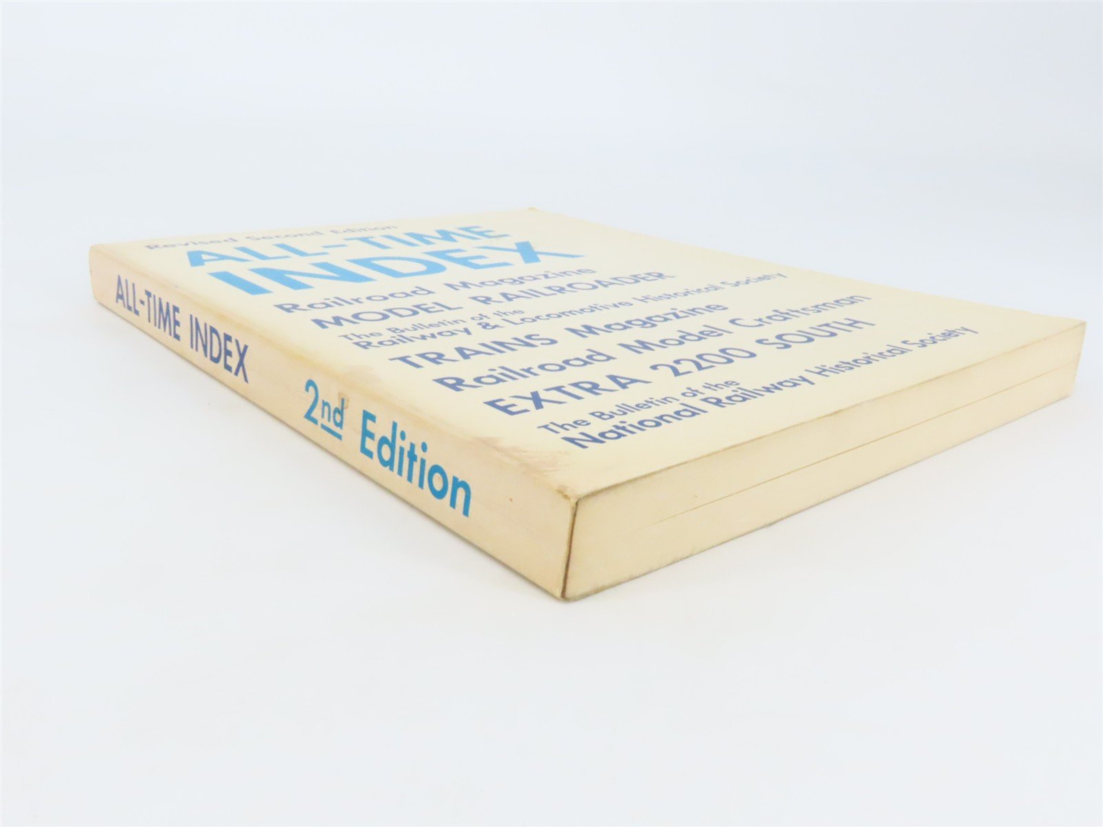All-Time Index of Magazines - TRAINS, Model Railroader & More Â©1978 2nd Edition