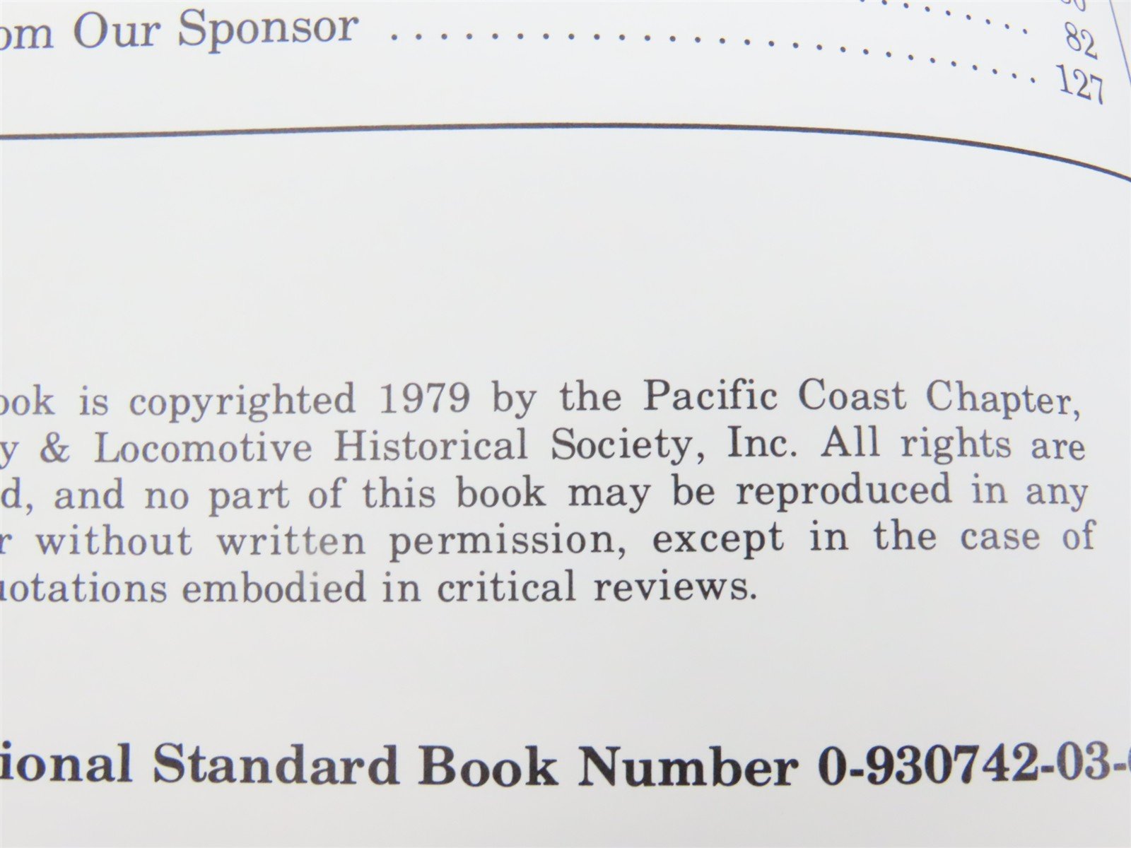 Southern Pacific Review 1978-79 by Joseph A. Strapac Â©1979 SC Book