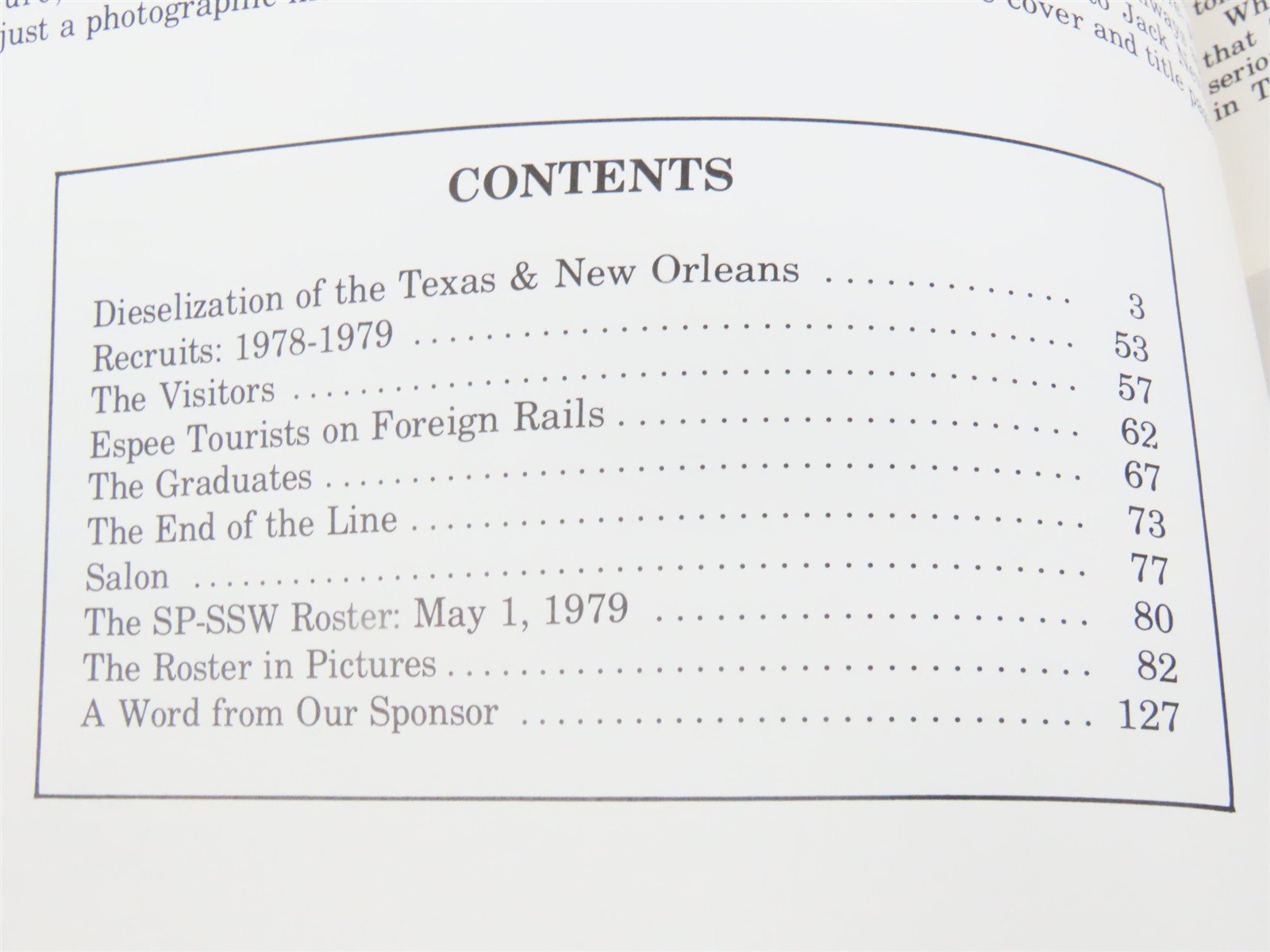 Southern Pacific Review 1978-79 by Joseph A. Strapac Â©1979 SC Book