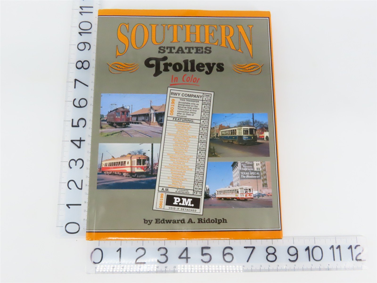 Morning Sun: Southern States Trolleys In Color by Edward A Ridolph Â©2004 HC Book