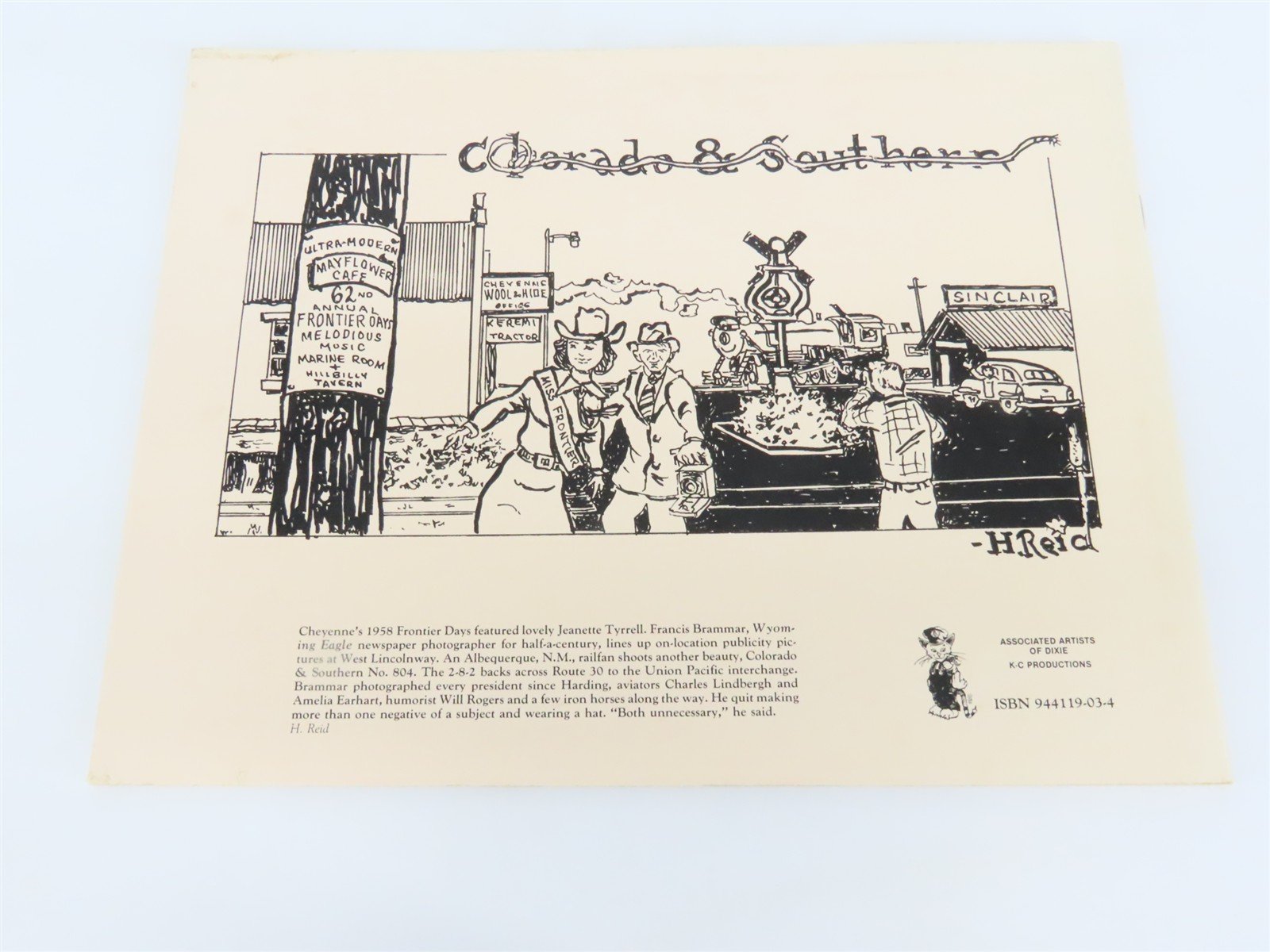 Colorado & Southern - A Personal Memory by Ross B. Grenard Â©1987 SC Booklet