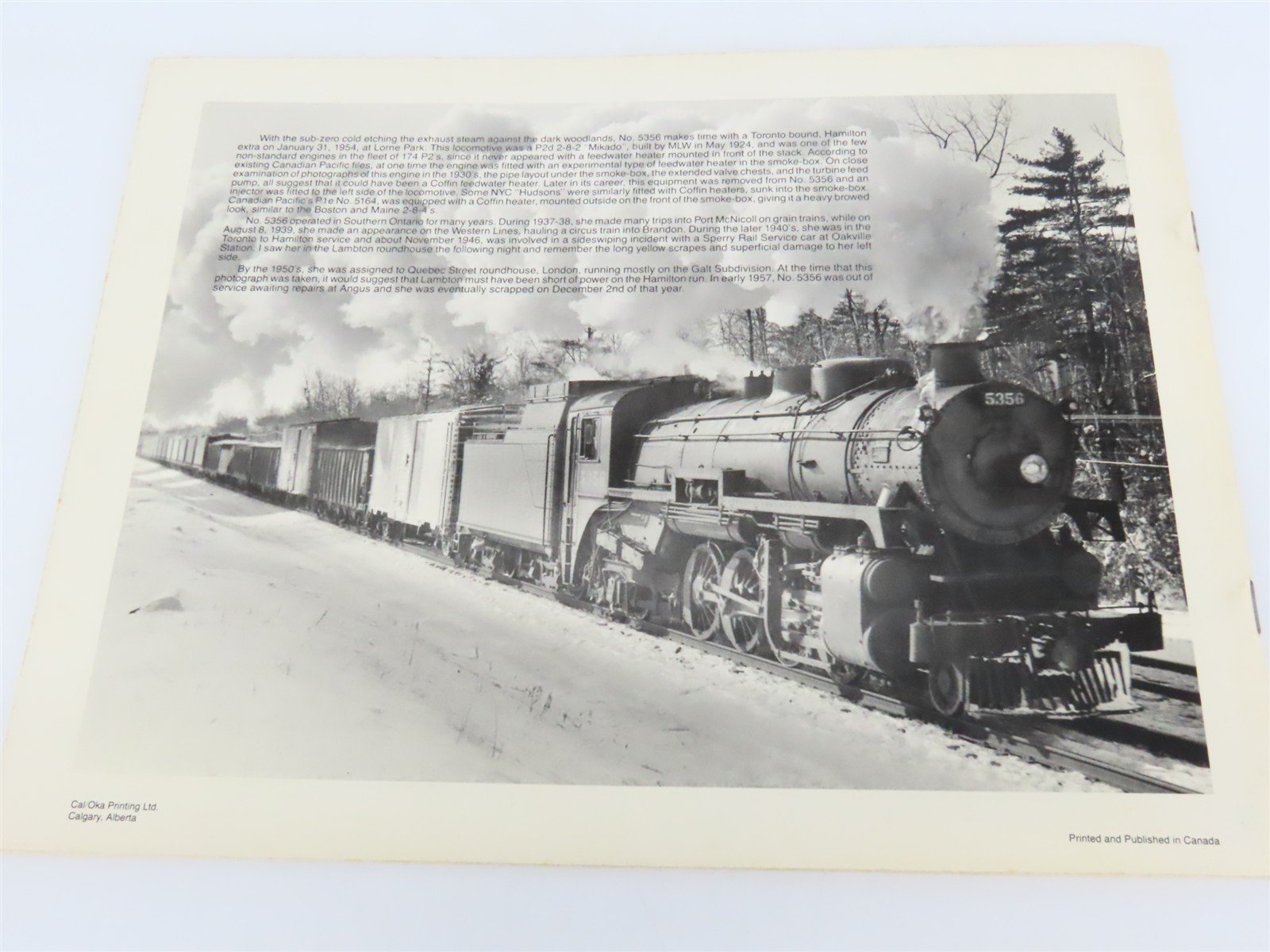 Canadian Pacific in Southern Ontario Vol.1 by W.H.N. Rossiter Â©1981 SC Booklet