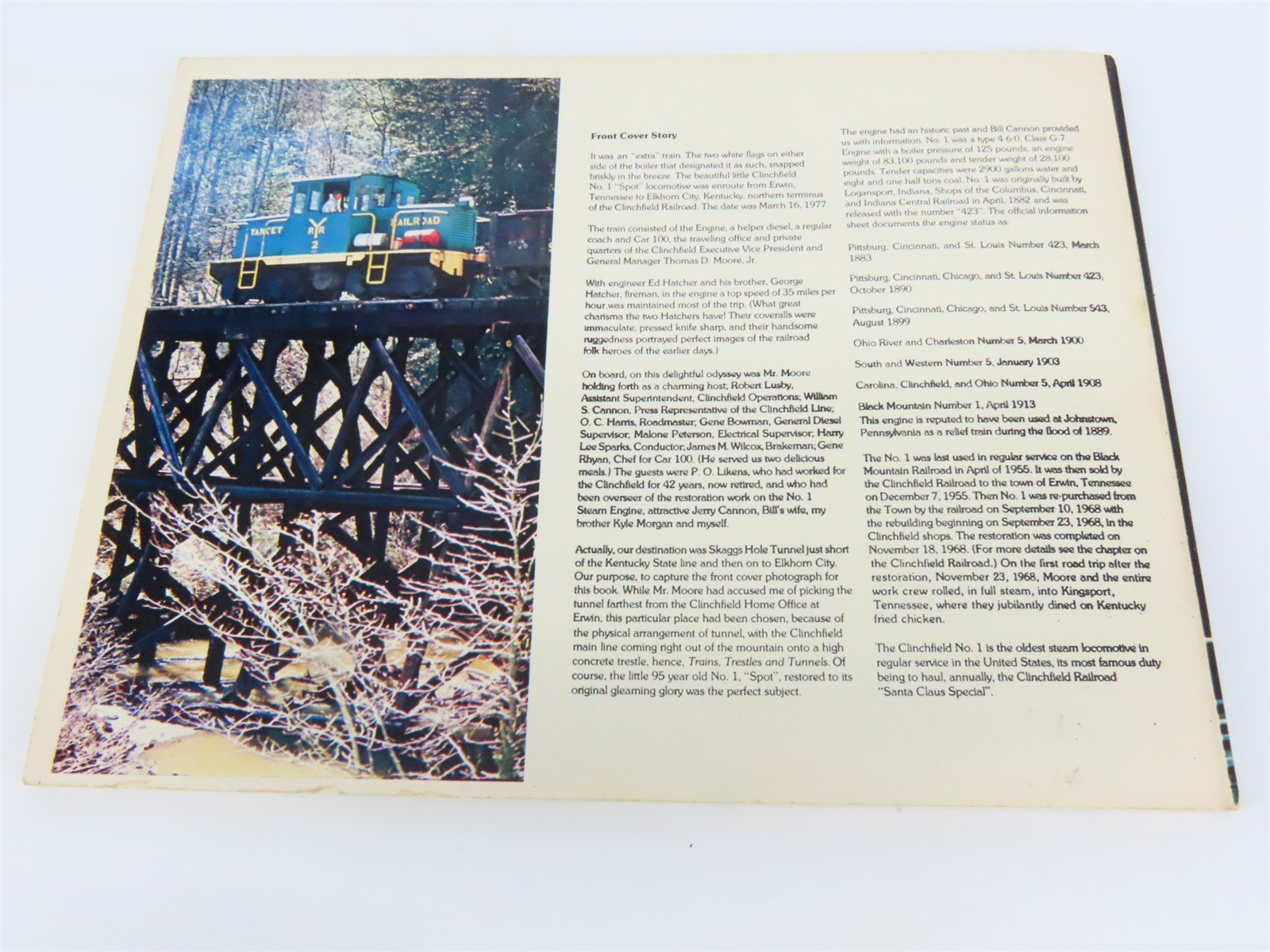 Trains Trestles & Tunnels by Lou Harshaw Â©1980 SC Book