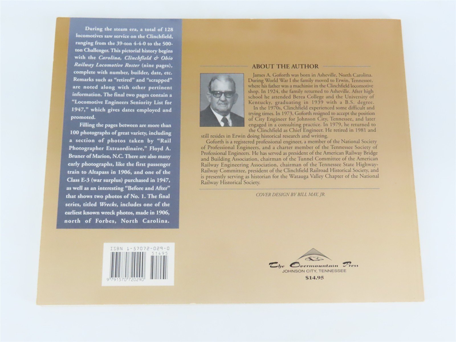 When Steam Ran the Clinchfield by James A. Goforth Â©1998 SC Book