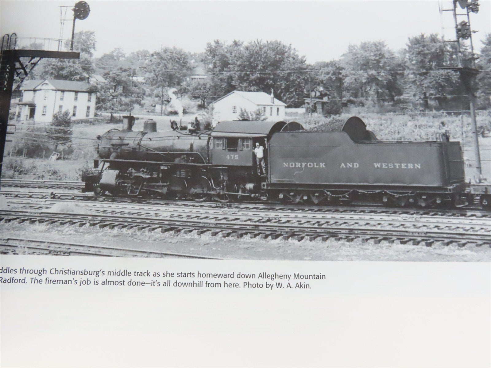 Norfolk & Western in the Appalachians by Ed King Â©1998 SC Book