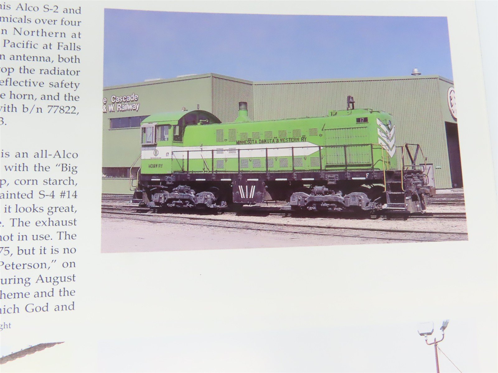 Classic Locomotives Vol 1: Alco Switchers S-1 Thru S-6 by Szachacz Â©1993 SC Book