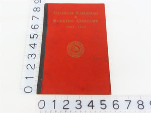 Georgia Railroad & Banking Company 1833-1945 by Mary G. Cumming Â©1945 SC Book