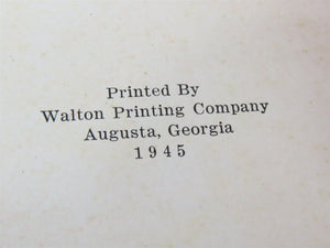 Georgia Railroad & Banking Company 1833-1945 by Mary G. Cumming Â©1945 SC Book