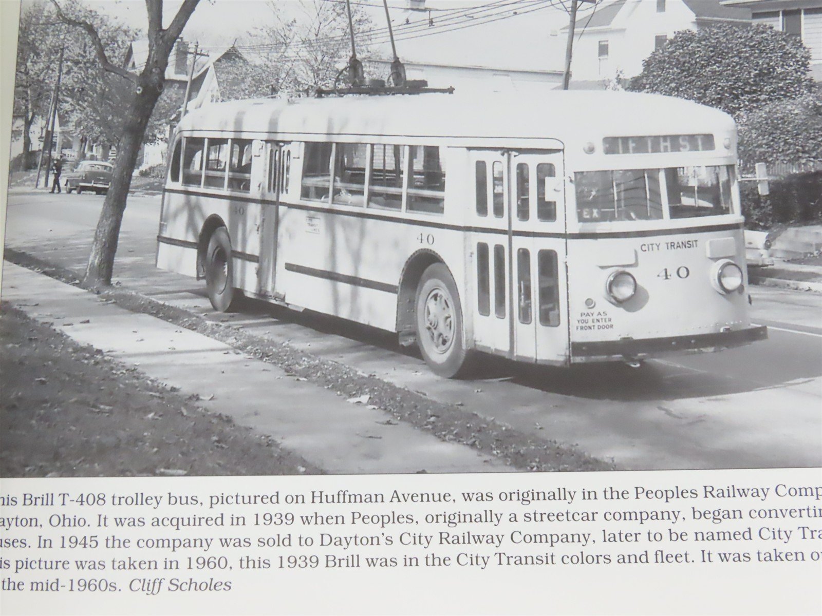 Trolley Buses 1913-2001 Photo Archive by William A. Luke Â©2001 SC Book