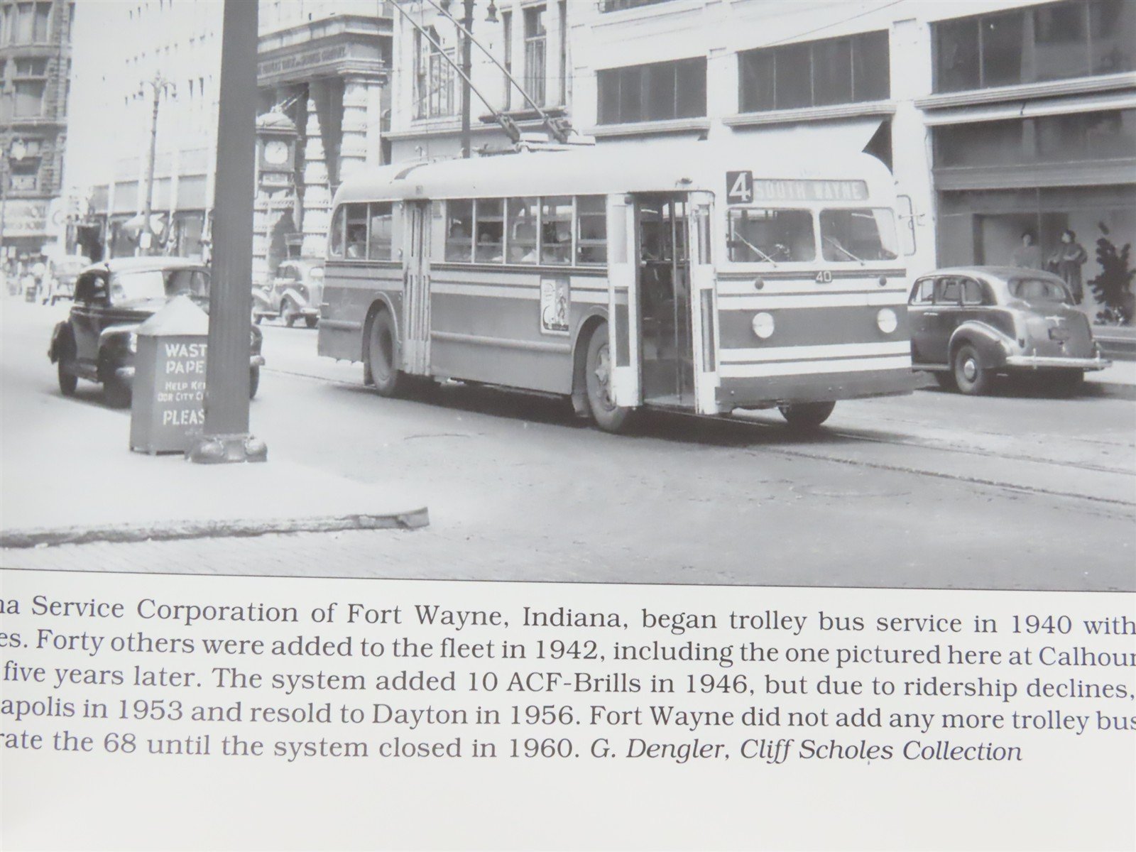 Trolley Buses 1913-2001 Photo Archive by William A. Luke Â©2001 SC Book