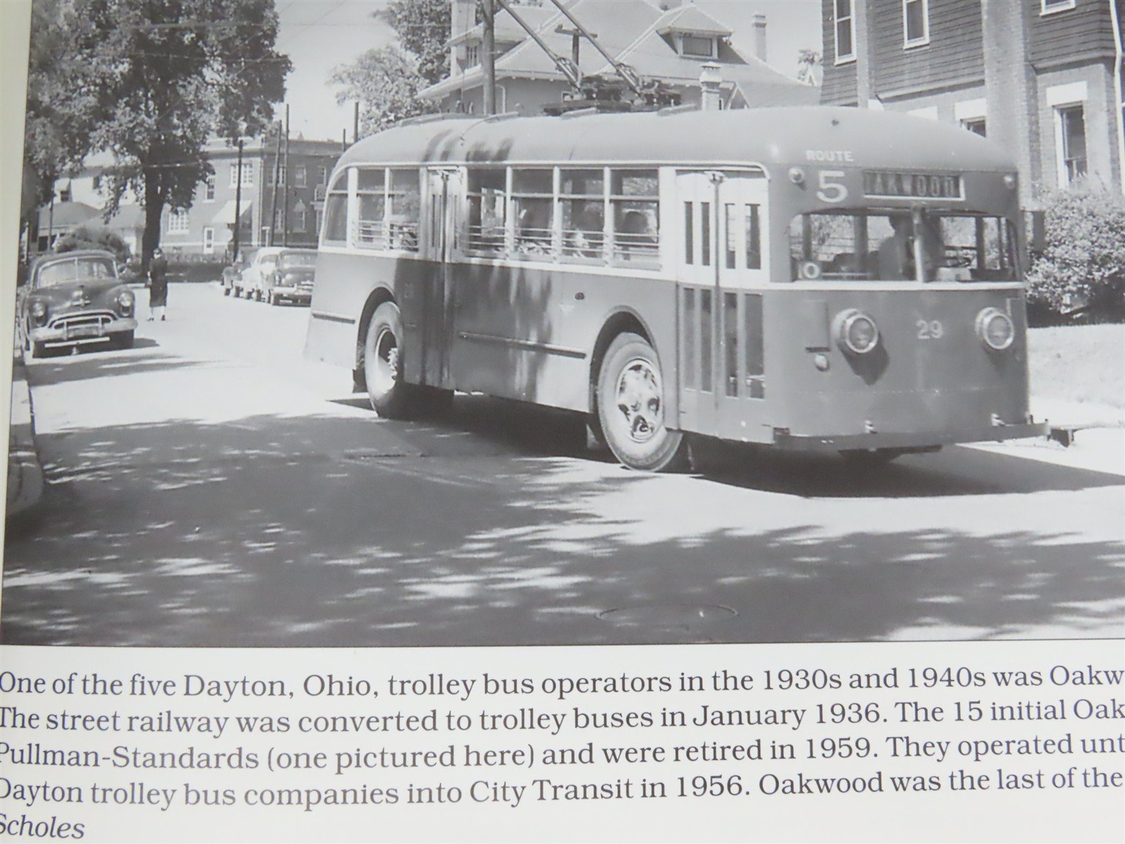 Trolley Buses 1913-2001 Photo Archive by William A. Luke Â©2001 SC Book