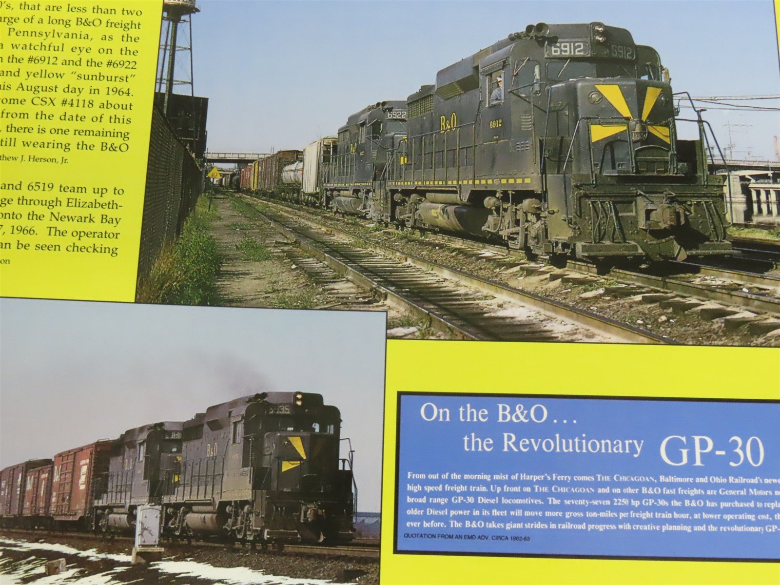 Classic Locomotives the Series - Vol. 3: EMD GP-30 by Keith F. Szachacz Â©1994