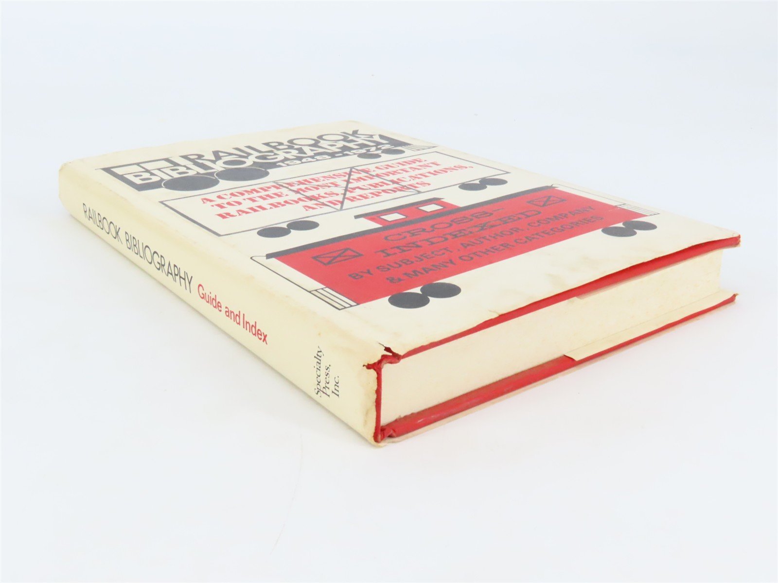 Railroad Bibliography Guide & Index 1948-1972 by F. K. Hudson Â©1972