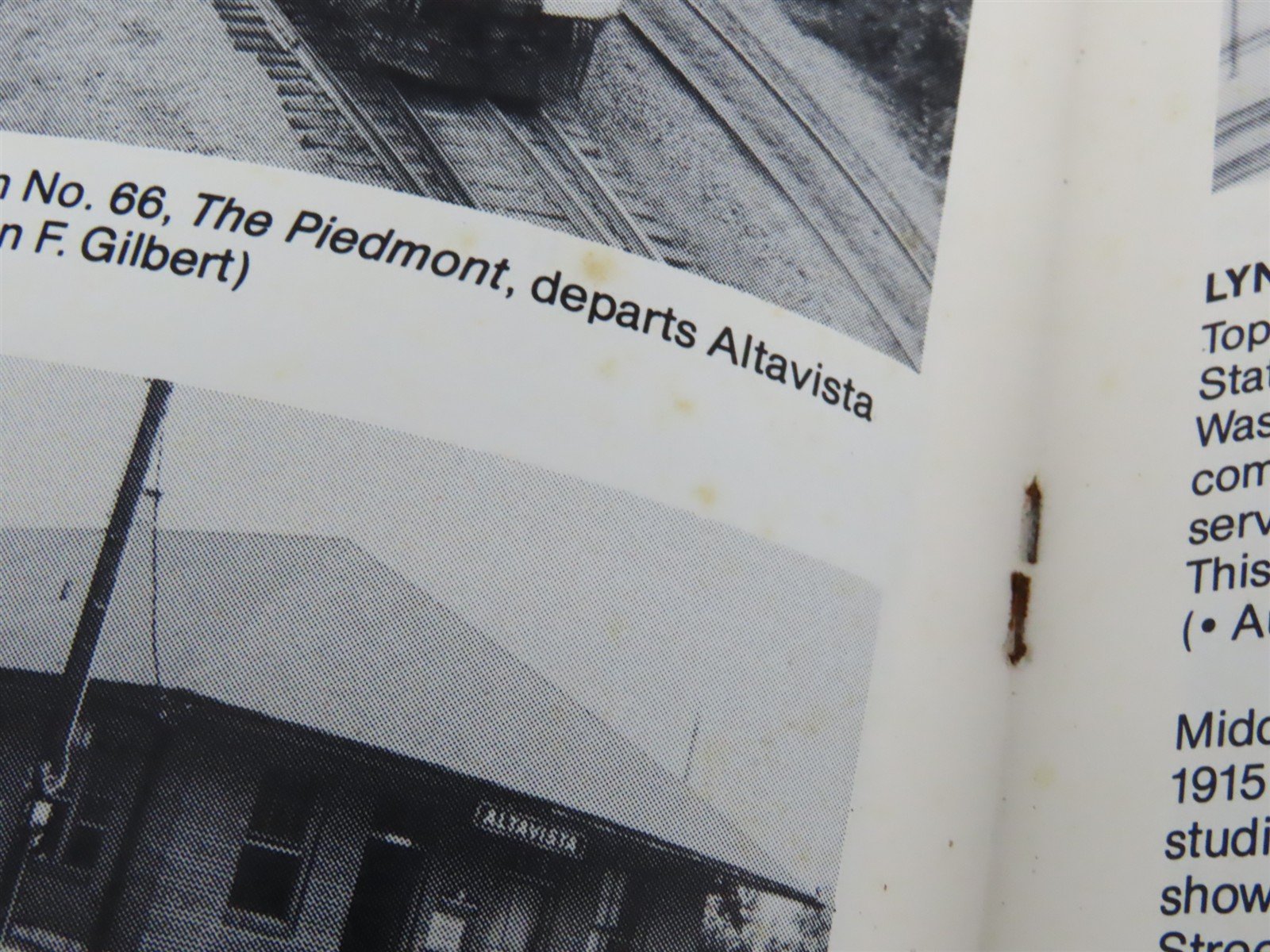 Crossties to the Depot Vol. 1: Virginia RR Stations by Gilbert Â©1982 SC Booklet