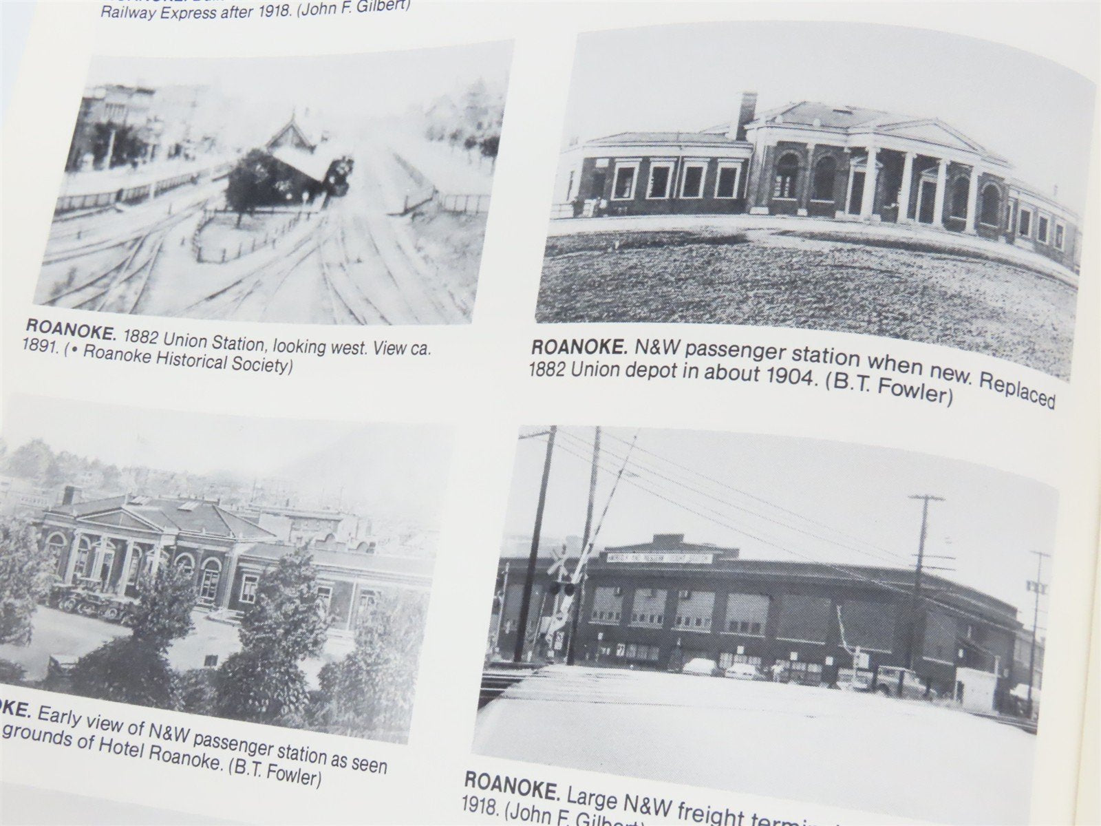 Crossties to the Depot Vol. 1: Virginia RR Stations by Gilbert Â©1982 SC Booklet