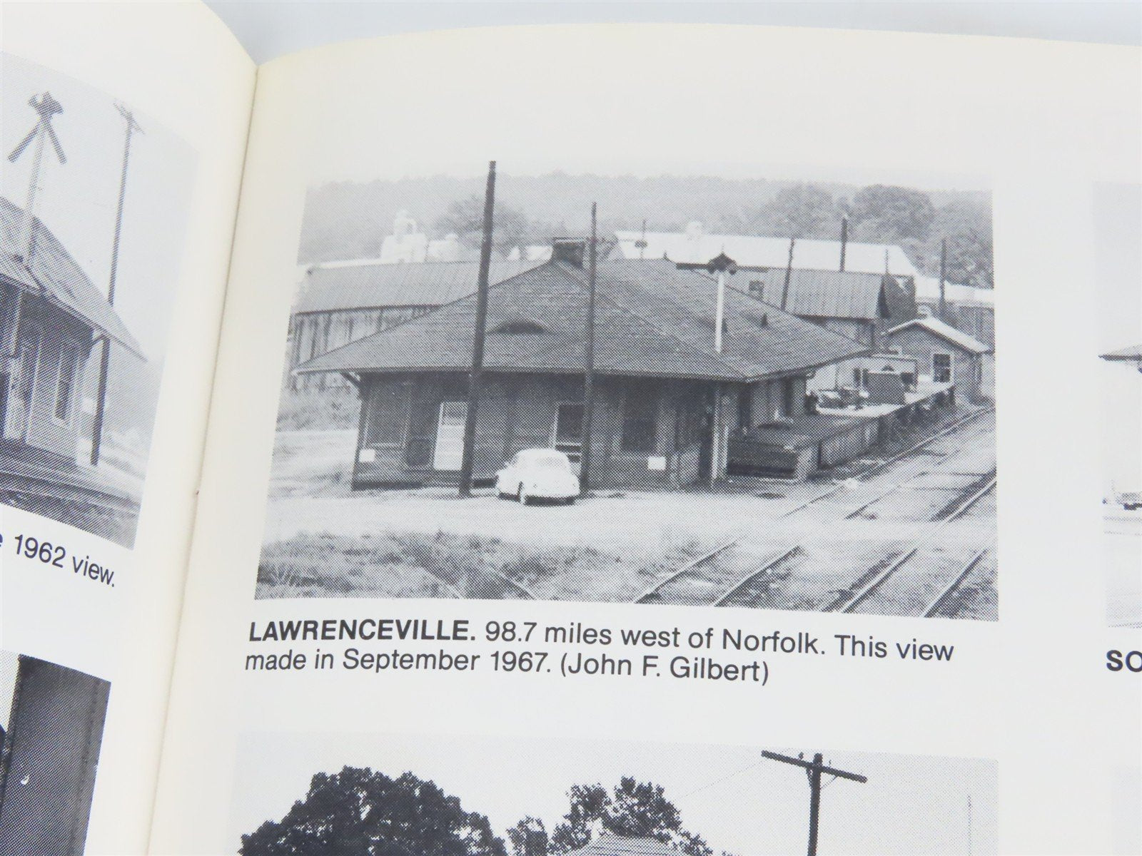 Crossties to the Depot Vol. 1: Virginia RR Stations by Gilbert Â©1982 SC Booklet