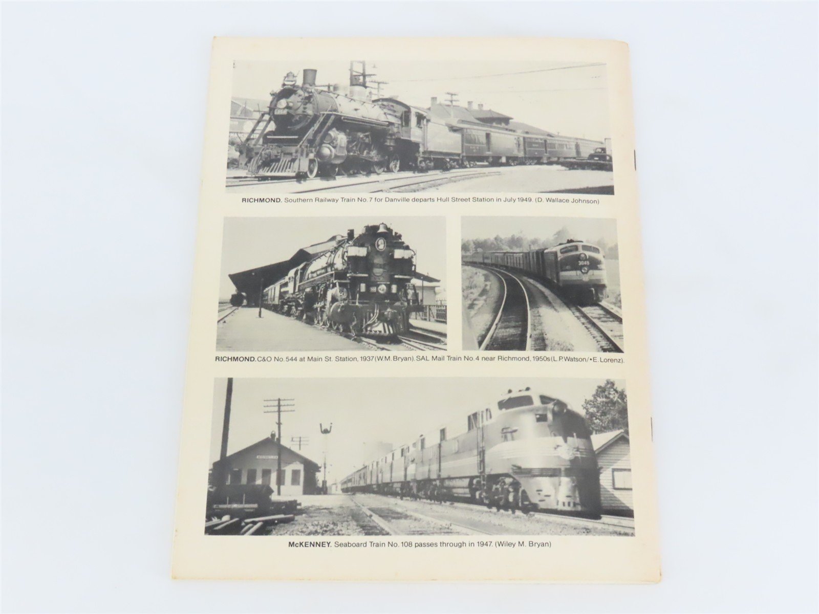 Crossties to the Depot Vol. 1: Virginia RR Stations by Gilbert Â©1982 SC Booklet