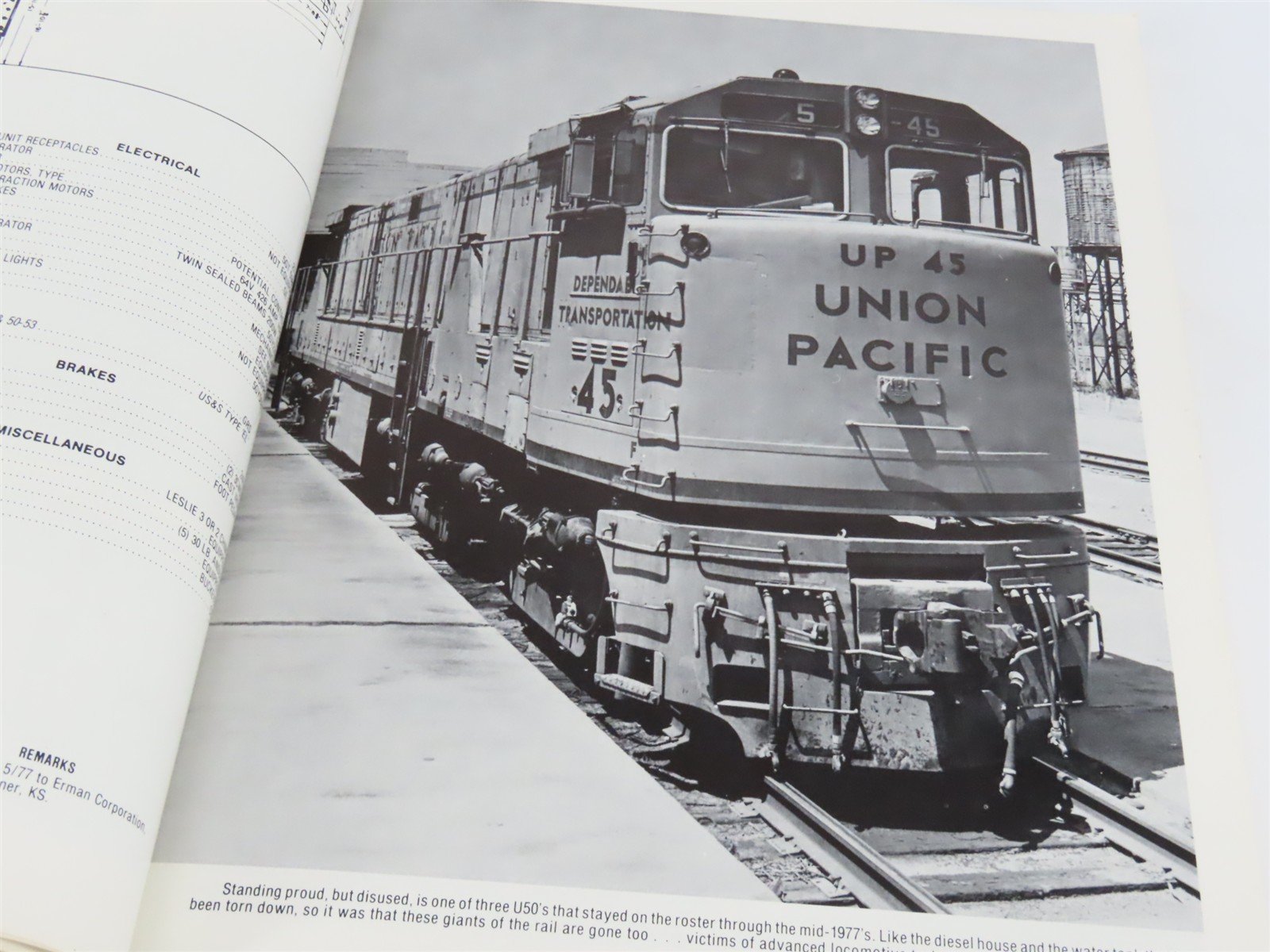 Overland Railbooks: Union Pacific 1977-1980 by George R. Cockle Â©1980 SC Book