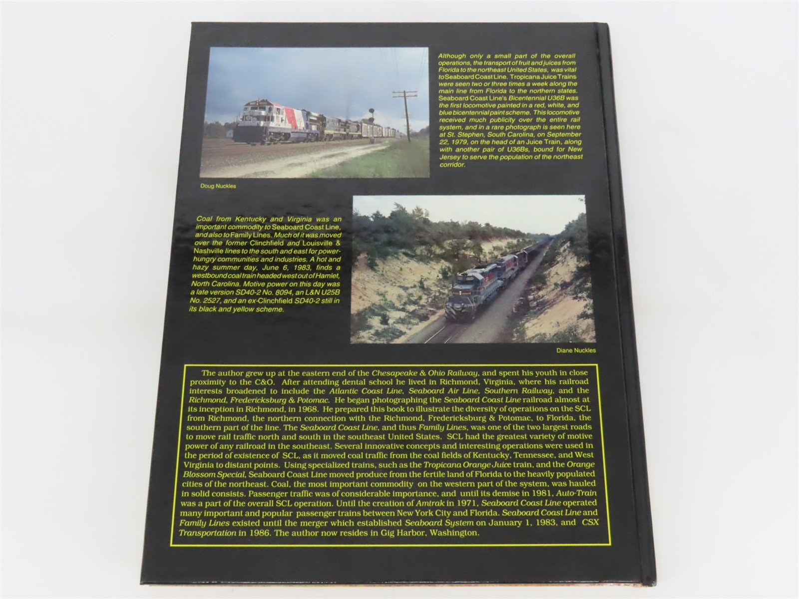 Seaboard Coast Line Railroad by Douglas B. Nuckles Â©1995 HC Book