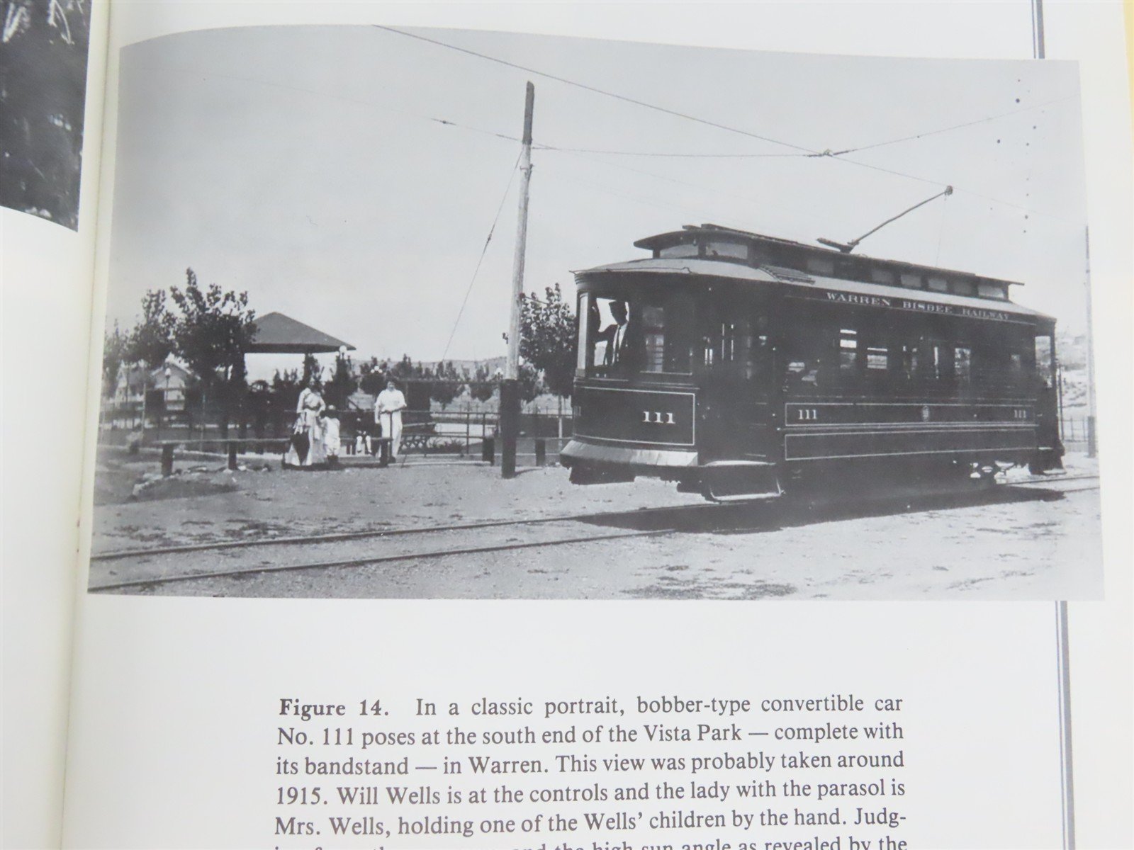 Mining Town Trolleys - Warren-Bisbee Railway by Francaviglia Â©1983 SC Booklet
