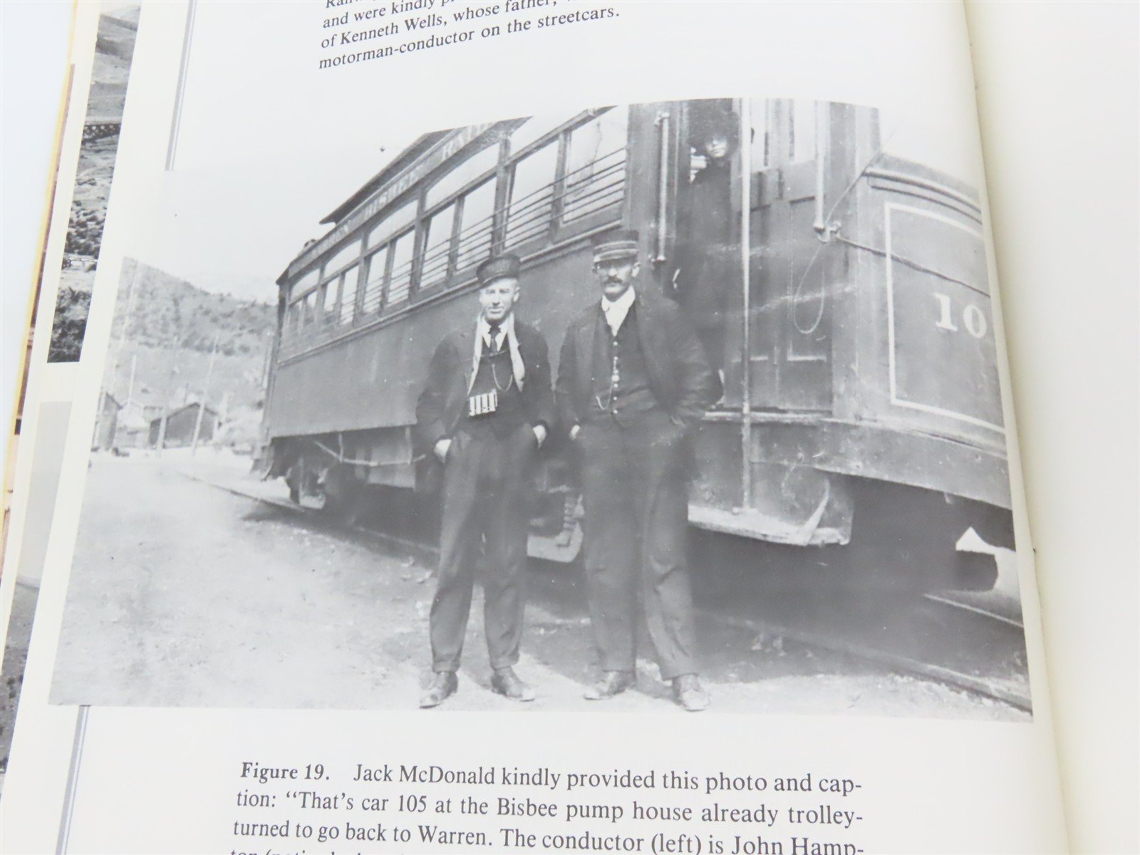 Mining Town Trolleys - Warren-Bisbee Railway by Francaviglia Â©1983 SC Booklet