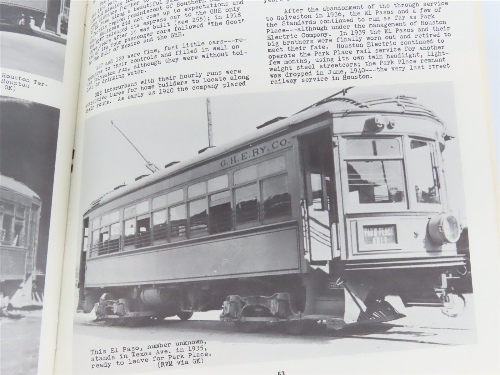 Galveston-Houston Electric Railway - Interurbans Special #22 by Herb Woods Â©1976