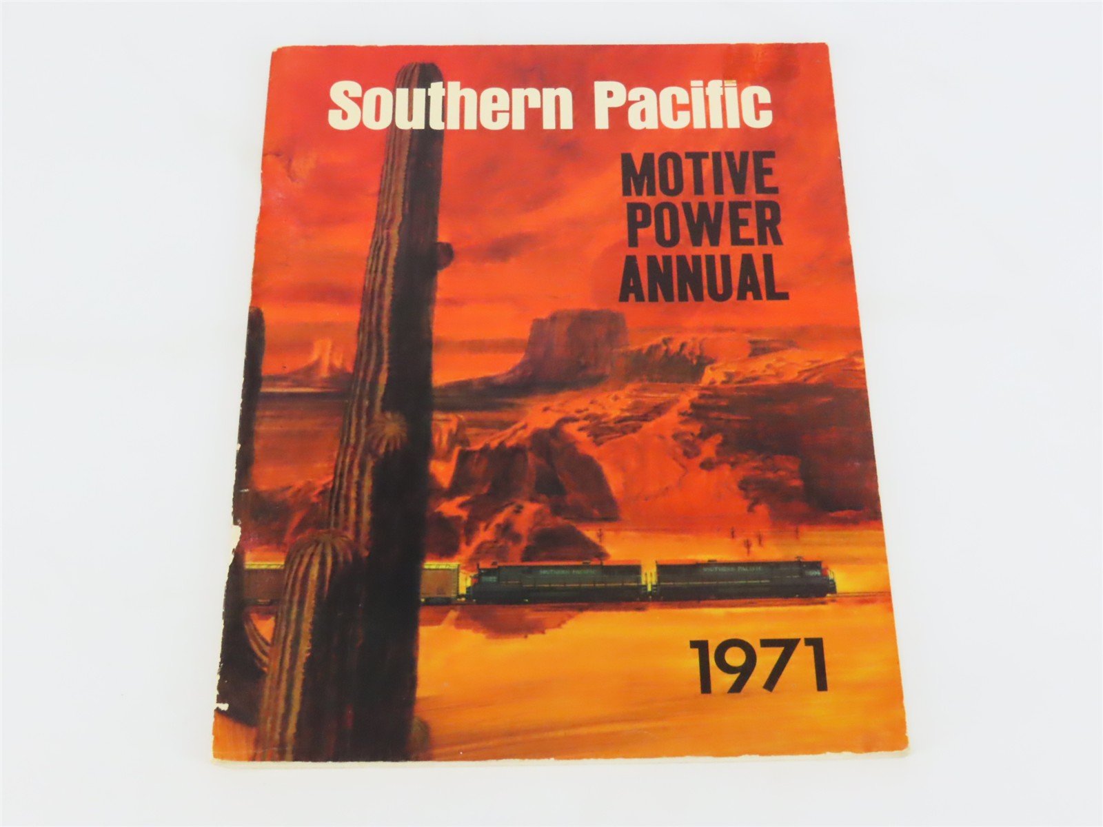 Southern Pacific - Motive Power Annual 1971 by Joseph A Strapac Â©1974 SC Booklet