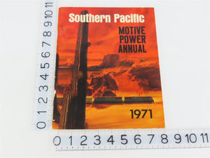 Southern Pacific - Motive Power Annual 1971 by Joseph A Strapac Â©1974 SC Booklet