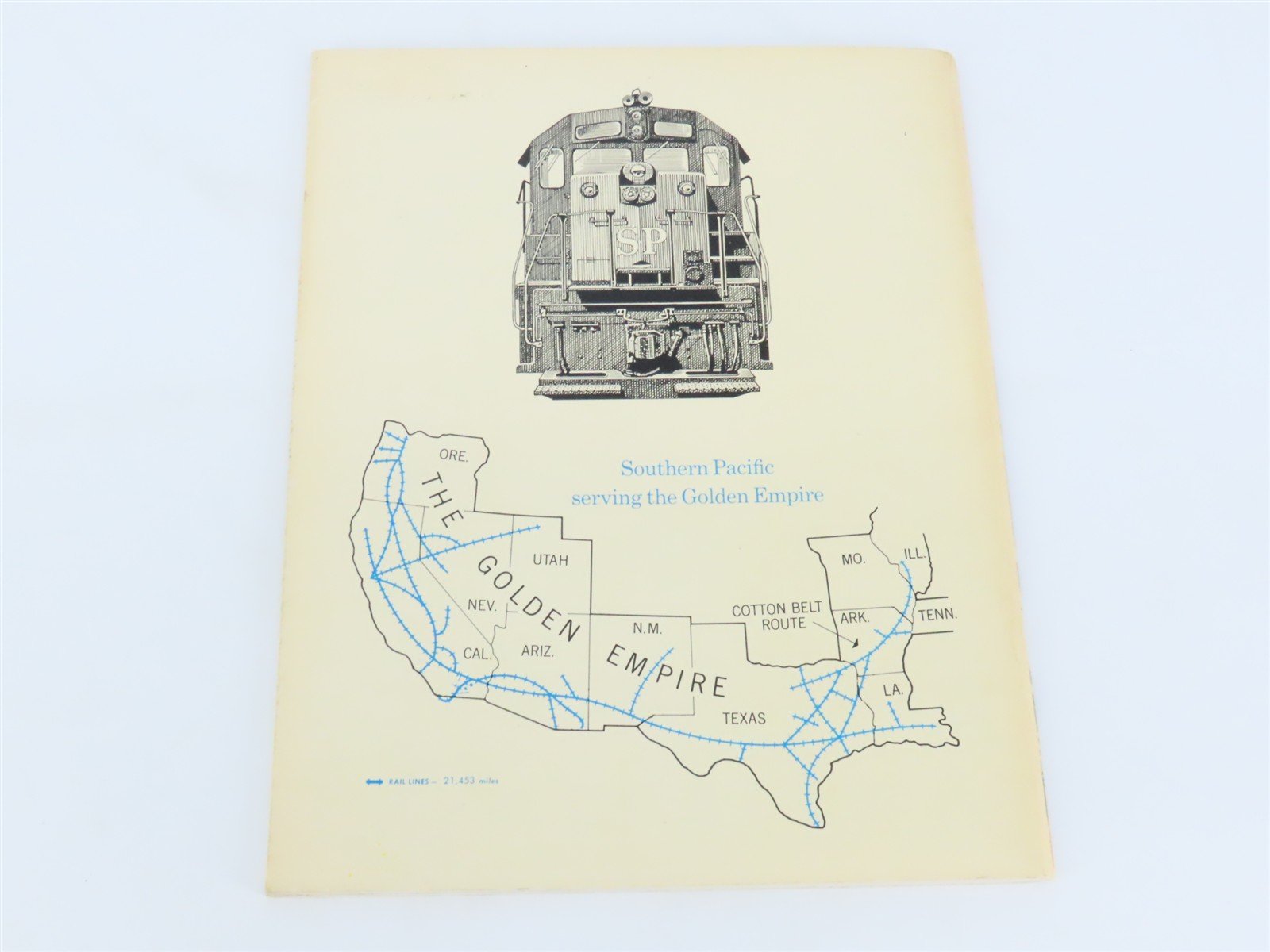 Southern Pacific - Motive Power Annual 1971 by Joseph A Strapac Â©1974 SC Booklet
