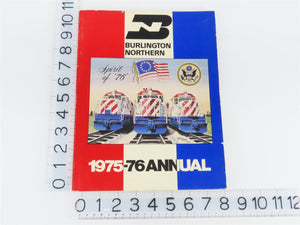 Burlington Northern 1975-76 Annual 