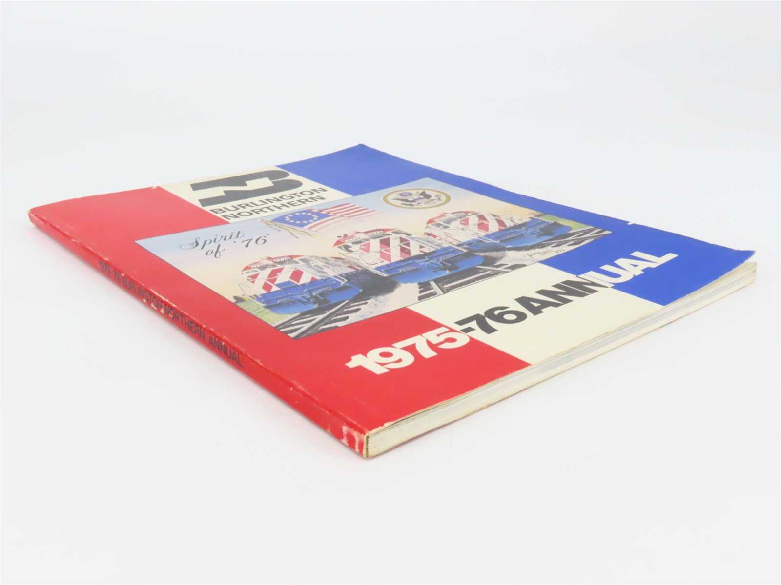 Burlington Northern 1975-76 Annual 