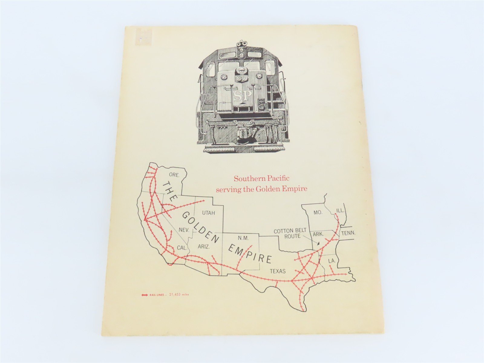Southern Pacific - Motive Power Annual 1970 by Joseph A Strapac Â©1974 SC Booklet