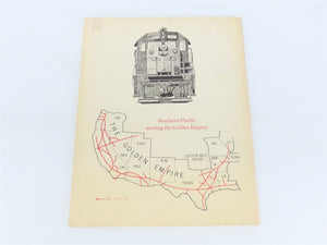 Southern Pacific - Motive Power Annual 1970 by Joseph A Strapac Â©1974 SC Booklet