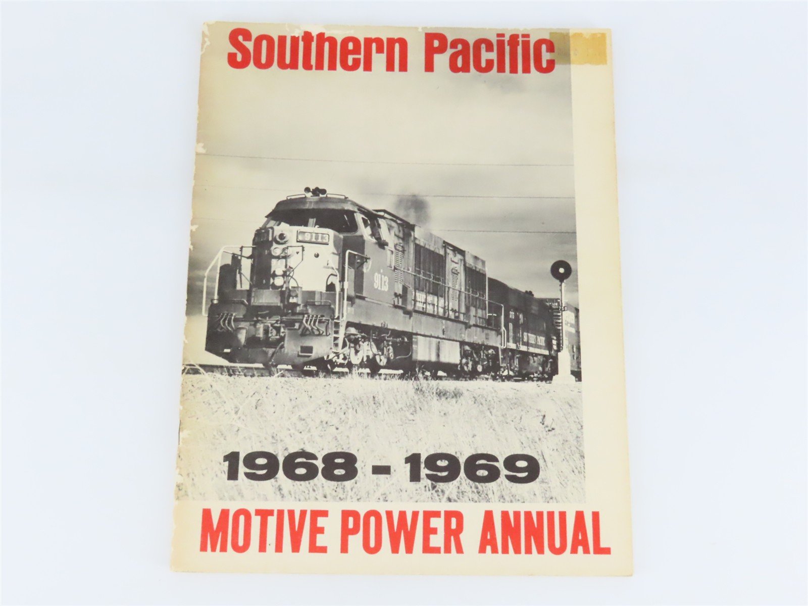 Southern Pacific - Motive Power Annual 1968-1969 by Strapac ©1974 SC Booklet